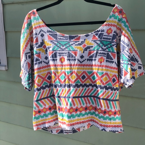 Aztec multicolor top - Picture 2 of 5